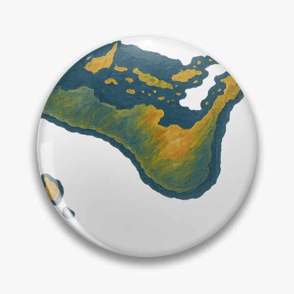 Item preview, Tonga Island Chain Map in Polynesia designed and sold by Places On Earth.