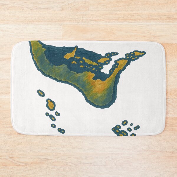 Item preview, Tonga Island Chain Map in Polynesia designed and sold by Places On Earth.