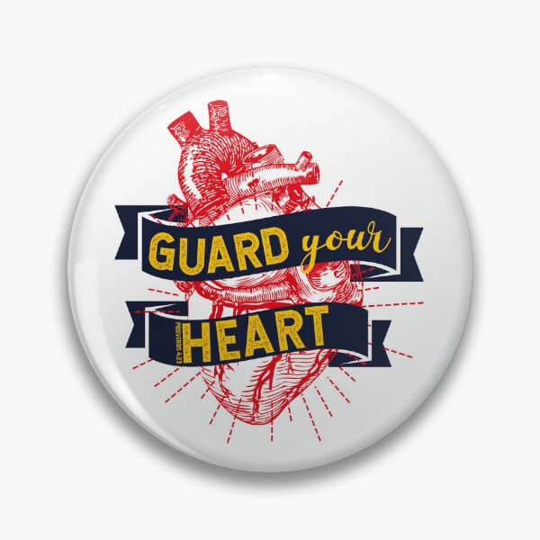 Item preview, Guard Your Heart – Proverbs-Inspired Design designed and sold by Kingdom-Mindset.