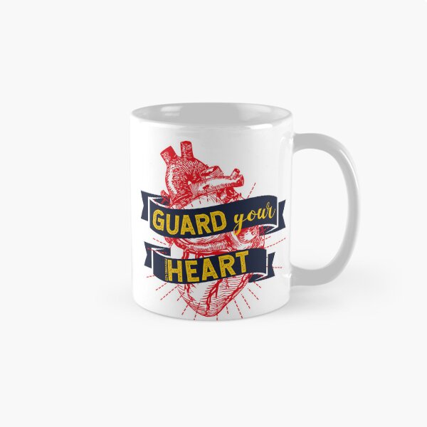 Item preview, Guard Your Heart – Proverbs-Inspired Design designed and sold by Kingdom-Mindset.