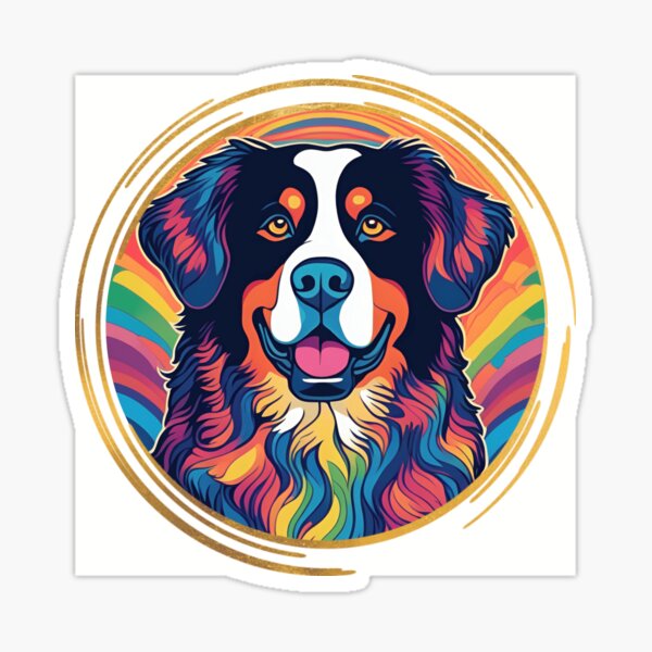 Item preview, Bernese Mountain Dog in Color #30 designed and sold by YumisBarenbande.