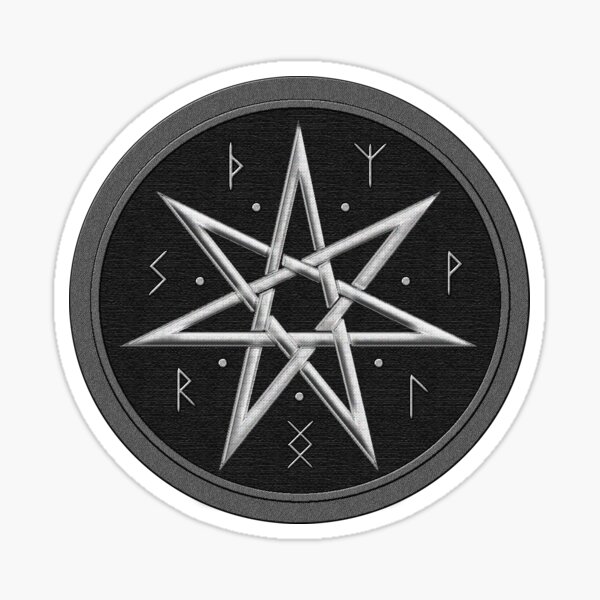 Heptagram Sticker