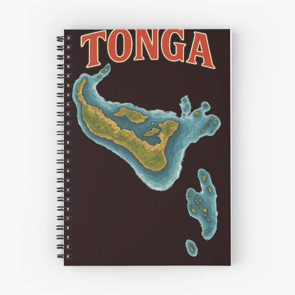 Item preview, Tonga Island Cluster in the South Pacific Ocean designed and sold by Aryabek.