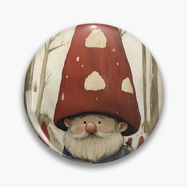 Item preview, Gnomecore Aesthetic: Whimsical Forest Gnome designed and sold by bapupa.
