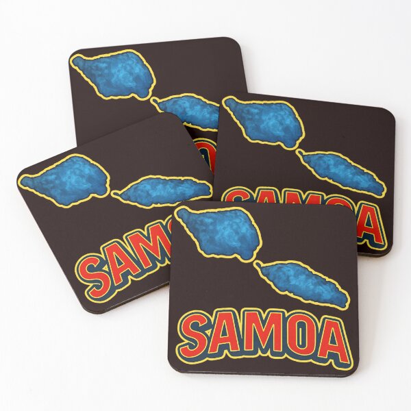 Item preview, Samoa Island Pair with Radiant Outline designed and sold by Aryabek.