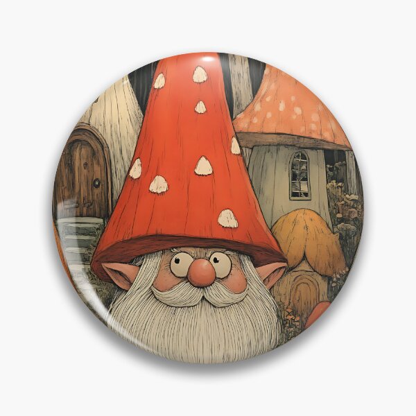 Item preview, Gnomecore Aesthetic: Cute Mushroom Garden designed and sold by bapupa.