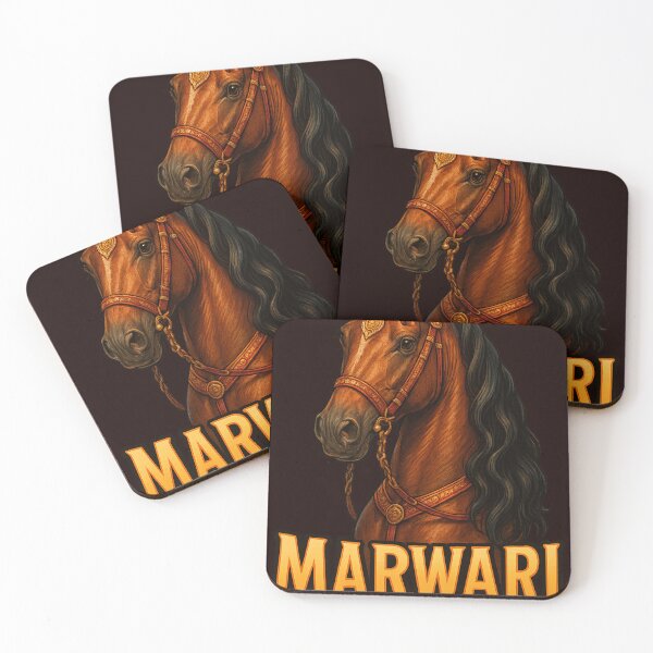 Item preview, Marwari Horse with Traditional Rajasthani Ornaments designed and sold by Aryabek.