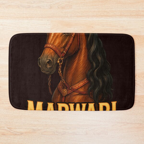 Item preview, Marwari Horse with Traditional Rajasthani Ornaments designed and sold by Aryabek.
