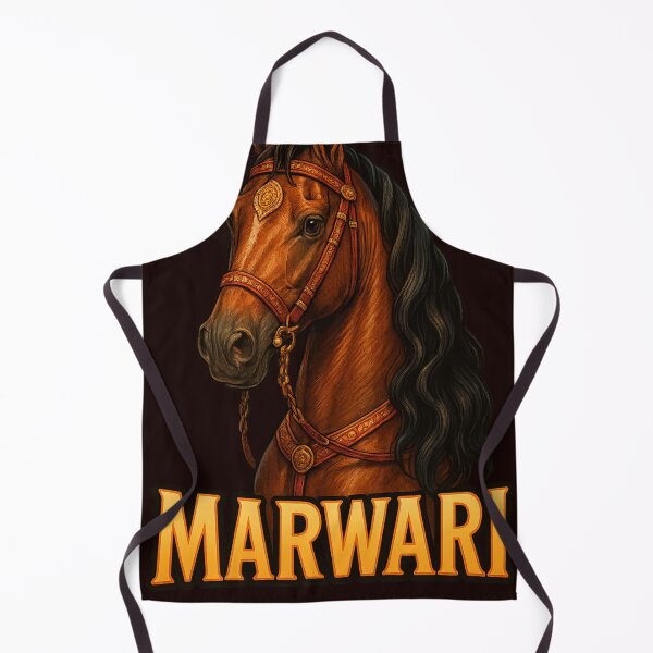 Item preview, Marwari Horse with Traditional Rajasthani Ornaments designed and sold by Aryabek.