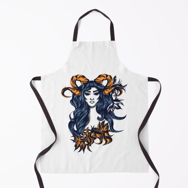 Item preview, Horned Goddess of Nature designed and sold by TheMoonlightShop.