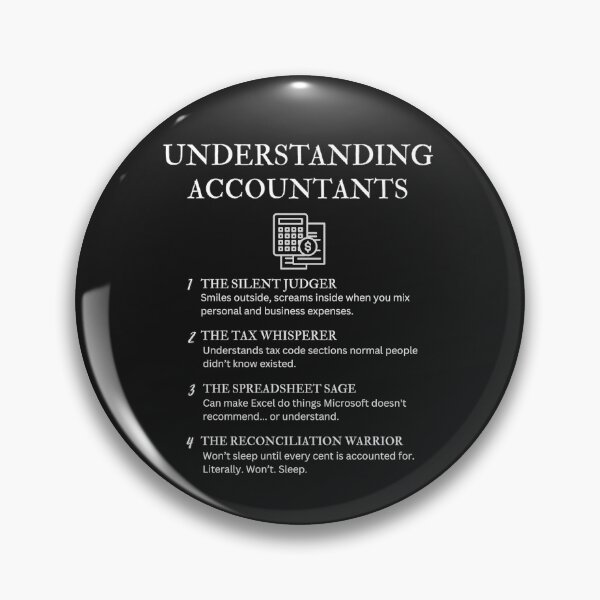 Item preview, Understanding Accountants – Funny Finance Job Titles for CPAs – Black designed and sold by PsyFlow35.