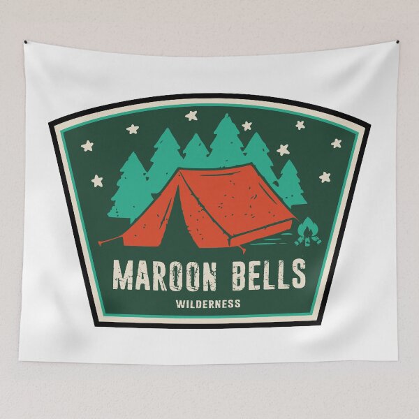 Item preview, Maroon Bells Wilderness Camping designed and sold by Esskay Designs.