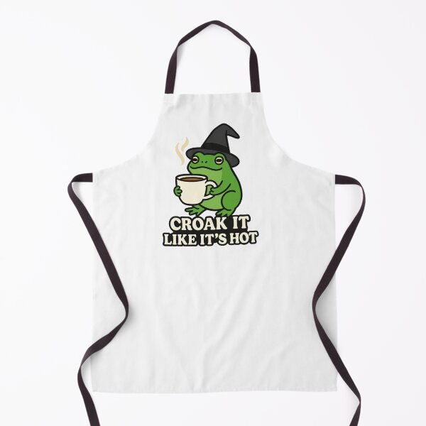 Item preview, Croak it like it’s hot - Frog designed and sold by Taika Tori Art .