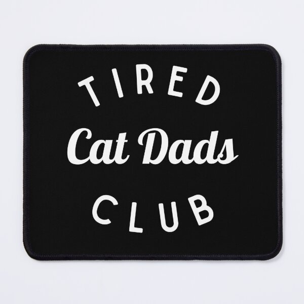Item preview, Tired Cat Dads Club Shirt, Cat Lover Shirt designed and sold by Sleepy Cat Design.