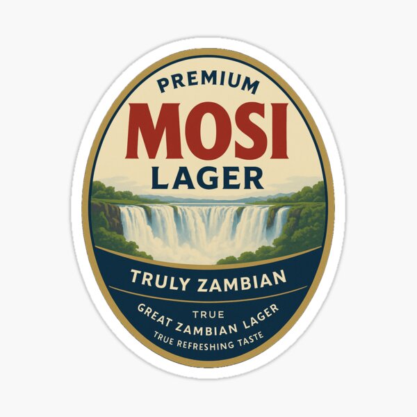 Item preview, Mosi Lager Beer Truly Zambian designed and sold by M4nulas.