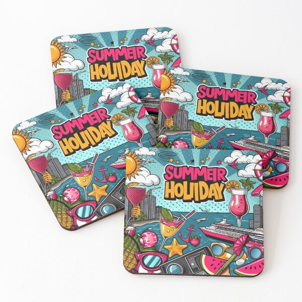 Item preview, Pop art style summer holiday desighn  designed and sold by Dogandesighn.