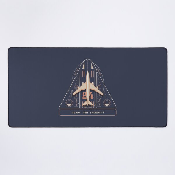 Item preview, Airplane Runway, plane on the runway, ready for takeoff designed and sold by VELLTOdesign.