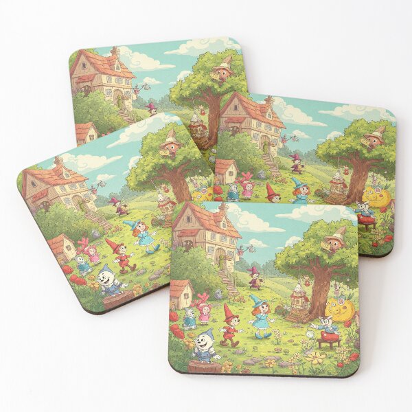 Item preview, A secret garden of little characters  designed and sold by GingaDesigns.