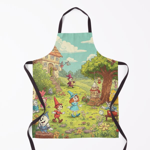 Item preview, A secret garden of little characters designed and sold by GingaDesigns.