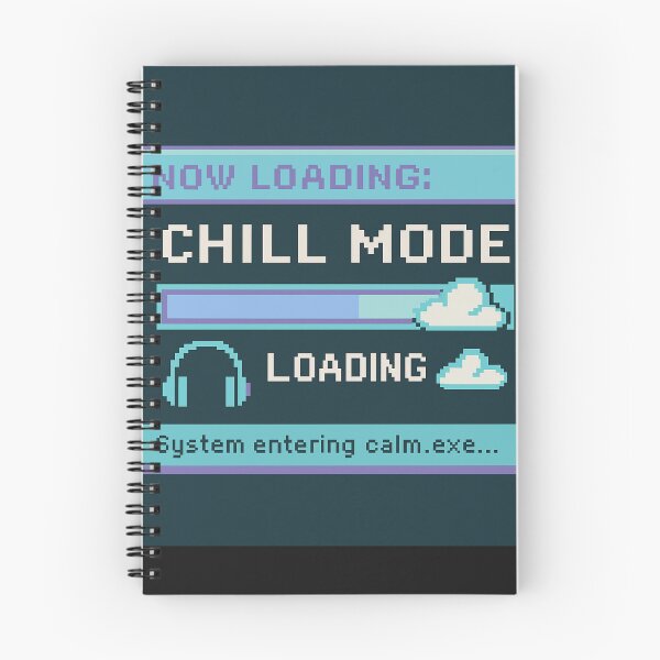 Item preview, Now Loading: Chill Mode – Retro Computer Calm Pixel Design | 90s Aesthetic Relax Shirt & Sticker designed and sold by Laugh & Rewind .