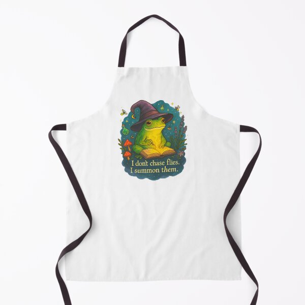 Item preview, I don’t chase flies, I summon them - frog designed and sold by Taika Tori Art .
