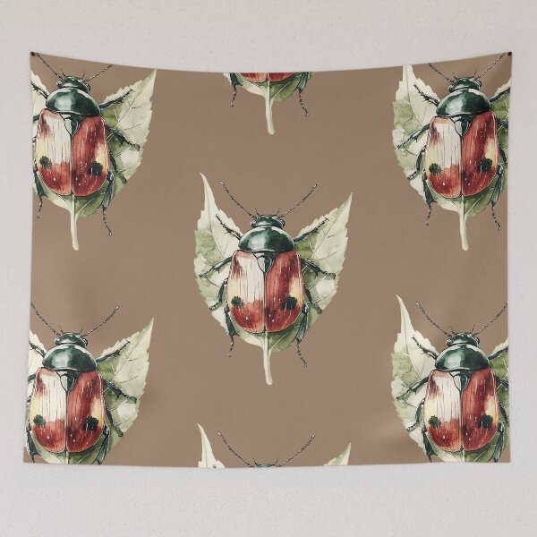 Item preview, Gnomecore Aesthetic: Cute Forest Beetle designed and sold by bapupa.
