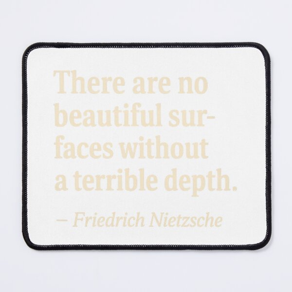 Item preview, Friedrich Nietzsche Quote Philosophy designed and sold by MPAlex.