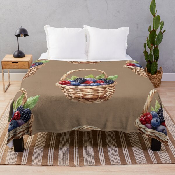 Item preview, Gnomecore Aesthetic: Whimsical Berry Basket designed and sold by bapupa.