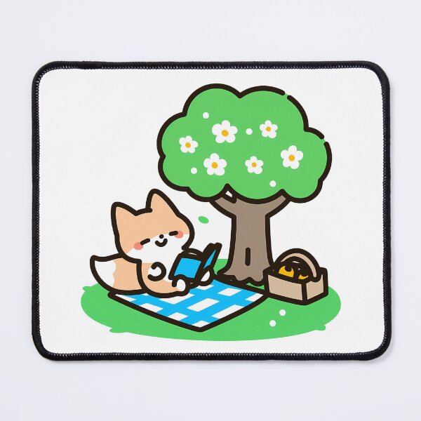 Item preview, A Fox Reading in Spring designed and sold by Elinotes.