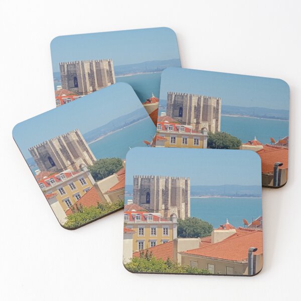 Item preview, Lisbon Cathedral and Rio Tejo designed and sold by Tereza Pilar  Art.