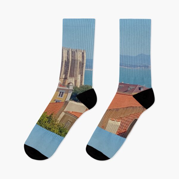 Item preview, Lisbon Cathedral and Rio Tejo designed and sold by Tereza Pilar  Art.