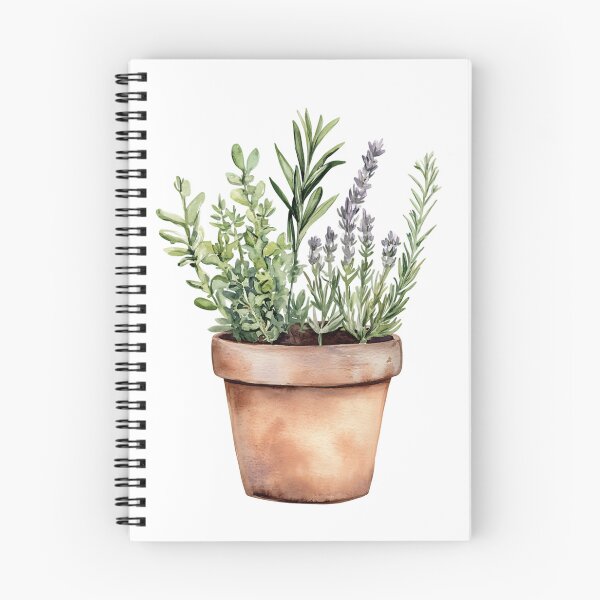 Item preview, Gnomecore Aesthetic: Tiny Clay Pot Herbs designed and sold by bapupa.
