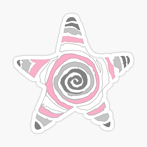 Aperçu de l'œuvre Demigirl Étoile Spirale créée et vendue par FarieArt.