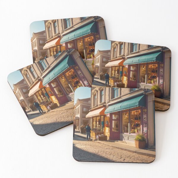 Item preview, Whispers of the City: Beautiful Cozy Corner Shops designed and sold by BlareBlare.
