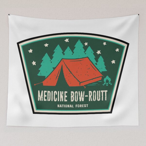 Item preview, Medicine Bow-Routt National Forest Camping designed and sold by Esskay Designs.
