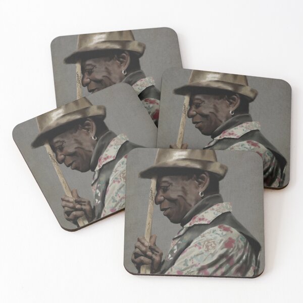 Item preview, Painting of drummer Tony Allen designed and sold by thehat24.