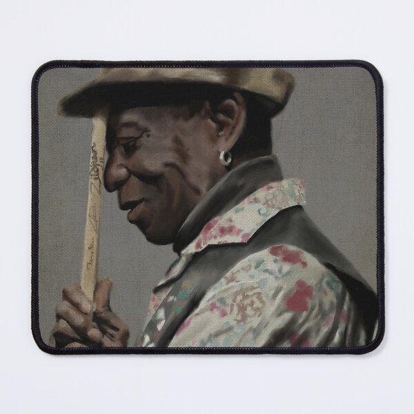 Item preview, Painting of drummer Tony Allen designed and sold by thehat24.