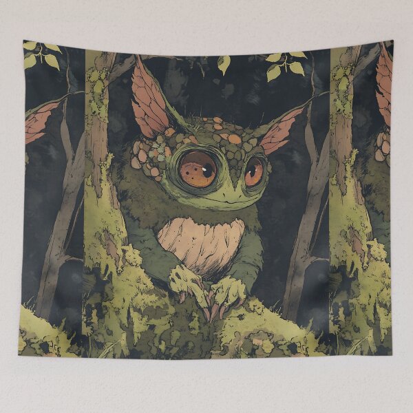 Aperçu de l'œuvre Esthétique Goblincore : Gobelin fantaisiste créée et vendue par bapupa.