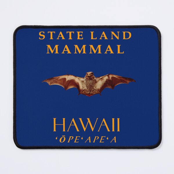 Item preview, Hawaii Territory Land Mammal The Hoary Bat designed and sold by taiche.