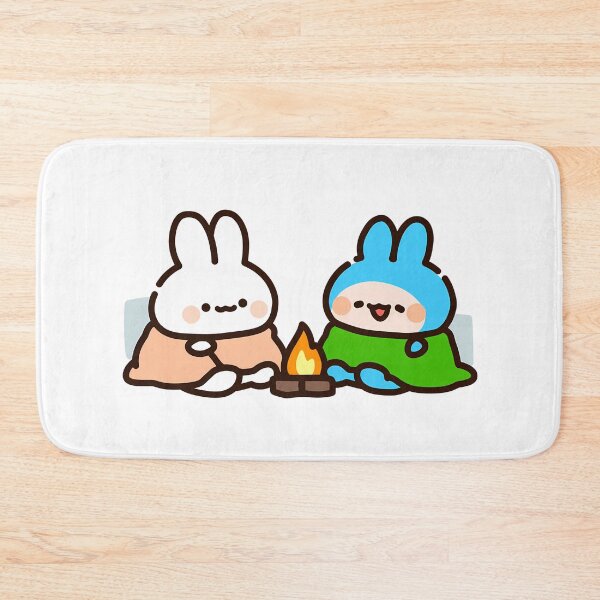 Item preview, Bunnies warming up by the fireplace designed and sold by Elinotes.