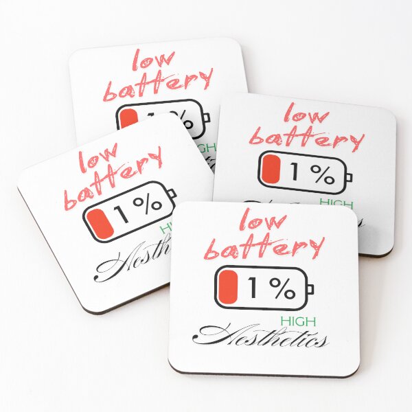 Item preview, Low Battery, High Aesthetic designed and sold by VVisionary11.