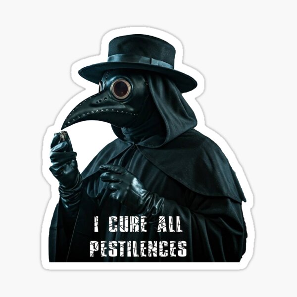 Item preview, Plague doctor designed and sold by Attic-Junk.