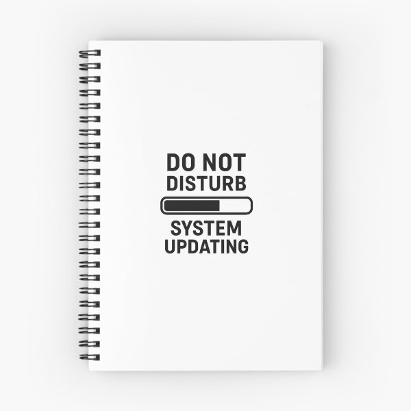 Item preview, Do Not Disturb – System Updating Shirt for Introverts designed and sold by AFK Fashion.
