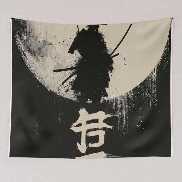 Item preview, Moonlit Samurai designed and sold by KyzArt01.