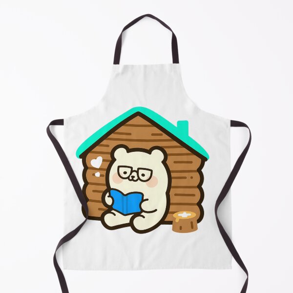 Item preview, A bear reading in a mountain cabin designed and sold by Elinotes.