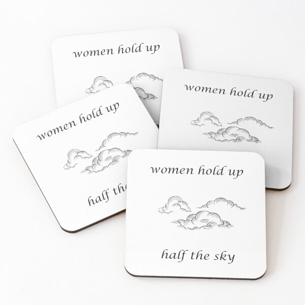 Item preview, Women Hold Up Half the Sky designed and sold by Phoebegwood.