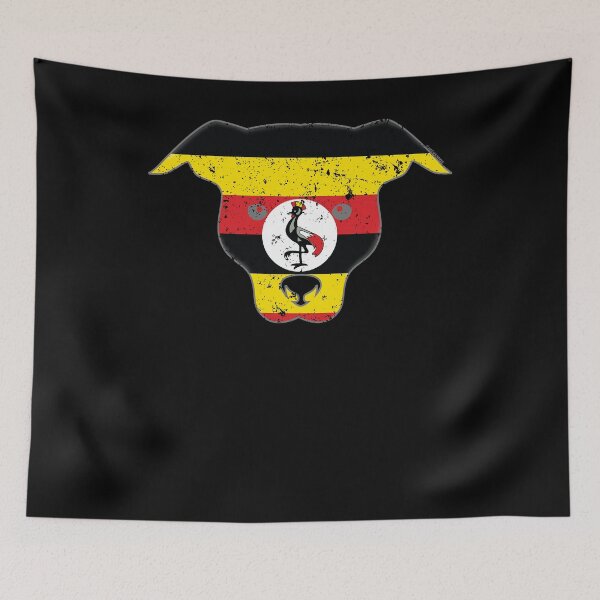 Item preview, Dog Funny Uganda Flag Ugandan Flag designed and sold by shoppzee.
