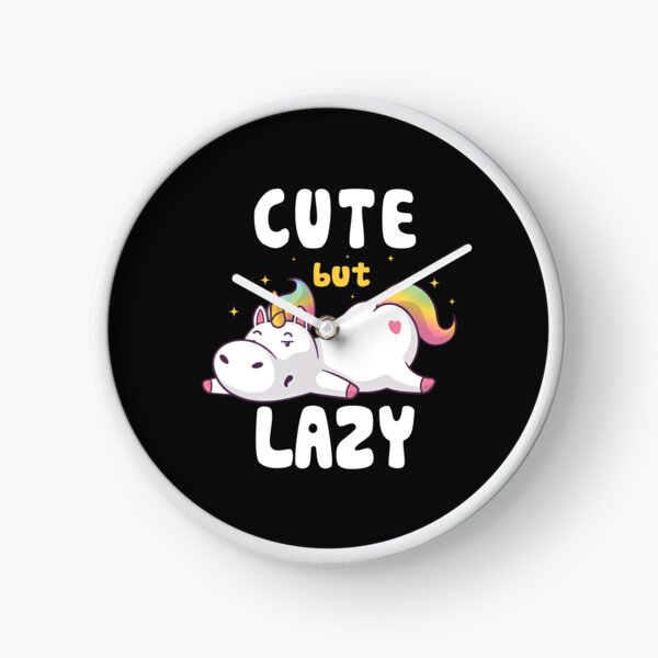 Item preview, Cute But Lazy Funny Unicorn Gift designed and sold by Spyshirt.