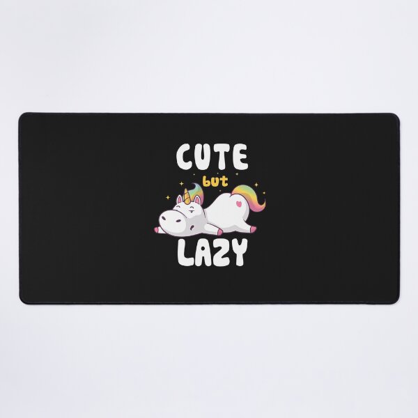 Item preview, Cute But Lazy Funny Unicorn Gift designed and sold by Spyshirt.