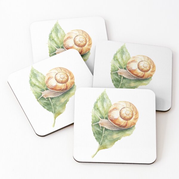 Item preview, Goblincore Aesthetic: Tiny Leaf Snail designed and sold by bapupa.